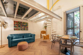 Modern design apartment in historical city center